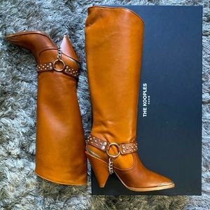 The Kooples western leather boots